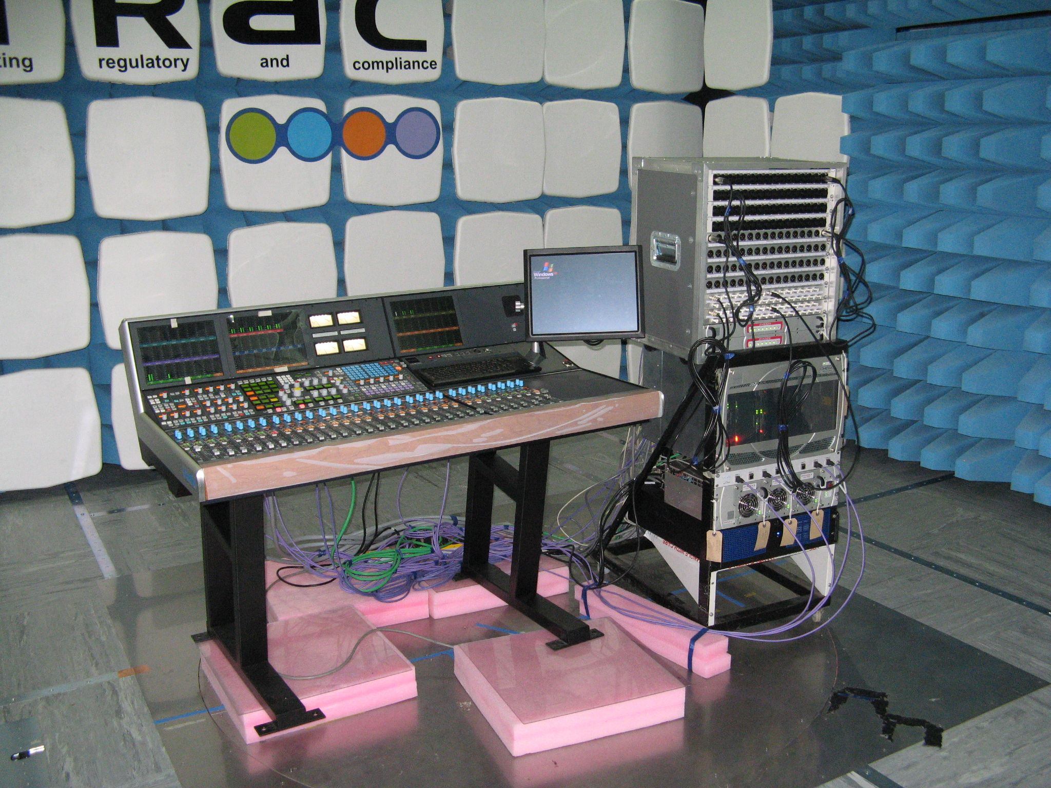 Calrec Console at TRAC
